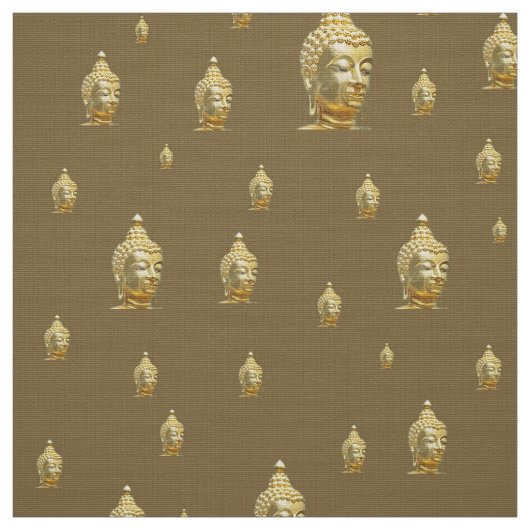 goldener Buddha Stoff (Muster)