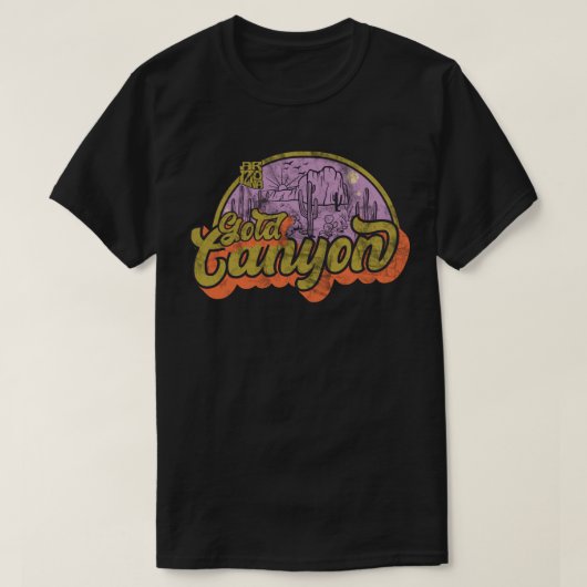 Goldener Canyon, Arizona T-Shirt (Design vorne)