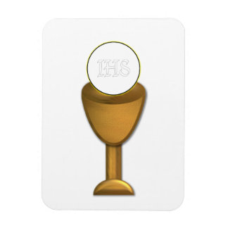 Goldener Chalice und Gastgeber - Heilige Kommune Magnet