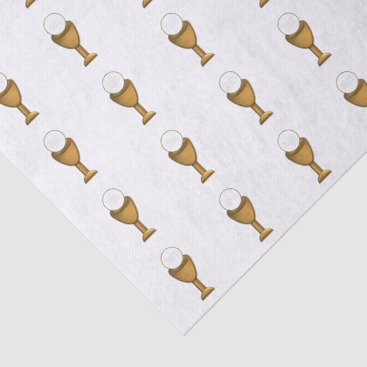 Goldener Chalice und Gastgeber - Heilige Kommune Seidenpapier (Ausschnitt)