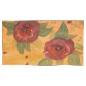 Goldener Charme Kissenbezug (Vorderseite-Links)