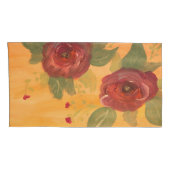 Goldener Charme Kissenbezug (Rückseite-Rechts)