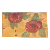 Goldener Charme Kissenbezug (Rückseite-Links)