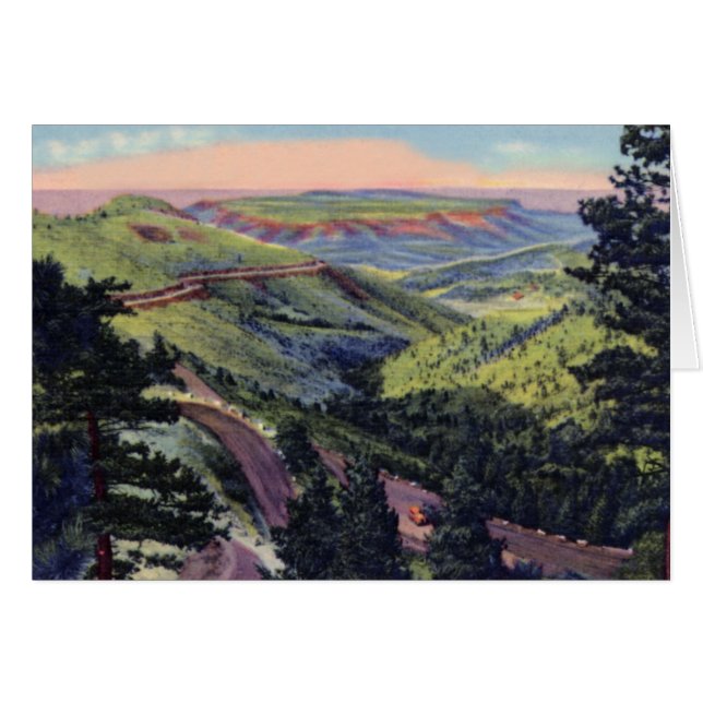 Goldener Colorado-Ausblick Mt von Buffalo Bills (Vorderseite (Horizontal))