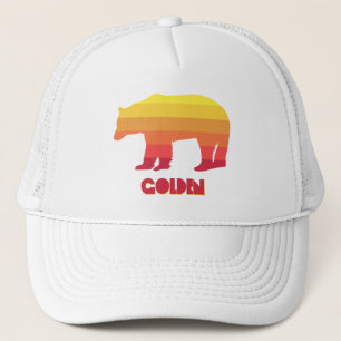 Goldener Colorado Regenbogenbär Truckerkappe