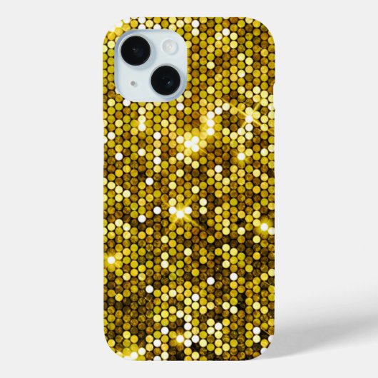 GOLDENER DECKER FÜR I-TELEFON 15 Case-Mate iPhone HÜLLE (Rückseite)