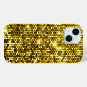 GOLDENER DECKER FÜR I-TELEFON 15 Case-Mate iPhone HÜLLE (Rückseite (Horizontal))