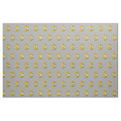 Goldener Dollar-funkelnde Stoff (Yard (91,4 cm))