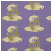 Goldener Dollar Stoff (Muster)