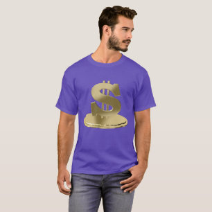 Goldener Dollar T-Shirt