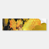 Goldener Drache-Autoaufkleber