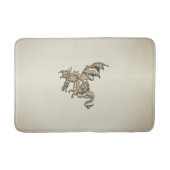 Goldener Drache Badematte (Vorderseite)