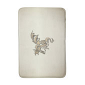 Goldener Drache Badematte (Vorderseite Vertikal)