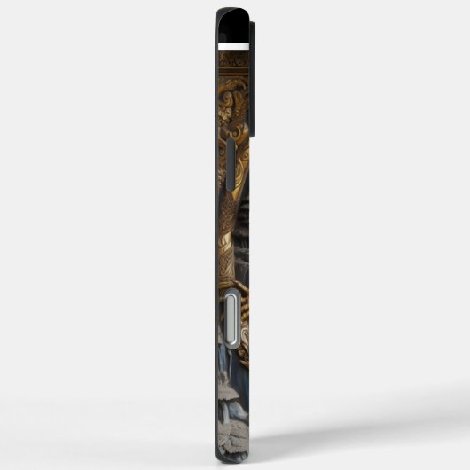 Goldener Drache Case-Mate iPhone Hülle (Rückseite / Rechts)