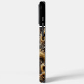 Goldener Drache Case-Mate iPhone Hülle (Rückseite / Links)