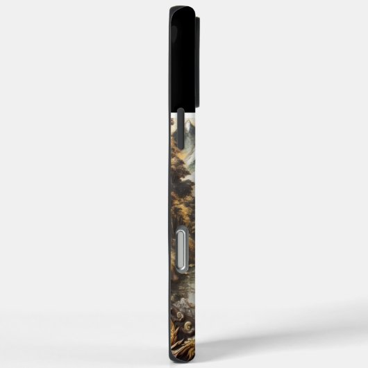 Goldener Drache Case-Mate iPhone Hülle (Rückseite / Rechts)