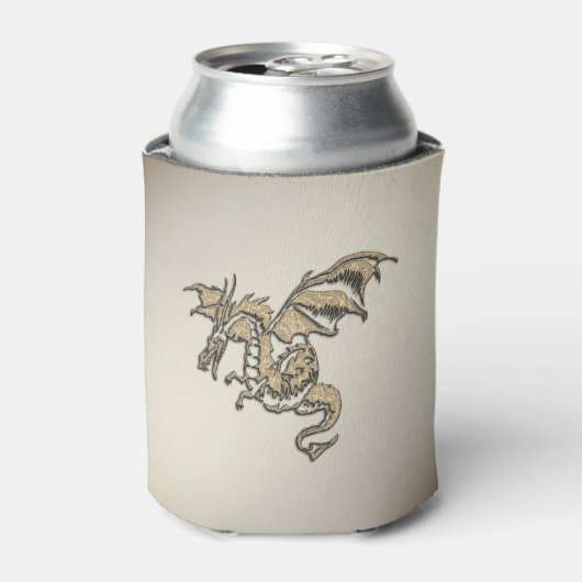 Goldener Drache Dosenkühler (Kanne Vorderseite)