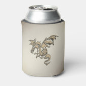 Goldener Drache Dosenkühler (Kanne Rückseite)