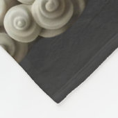 Goldener Drache Fleecedecke (Ecke)