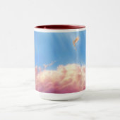 Goldener Drache: Fliegende Himmel Tasse (Zentrum)