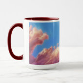 Goldener Drache: Fliegende Himmel Tasse (Links)