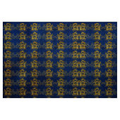 Goldener Drache, Gewebe Stoff (Fat Quarter (45,7 x 55,9 cm))