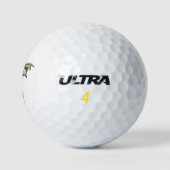 Goldener Drache Golfball (Logo)