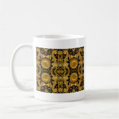 Goldener Drache Kaffeetasse (Links)