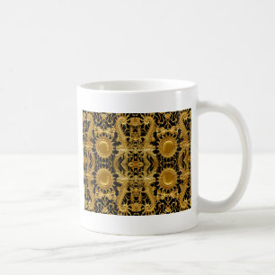 Goldener Drache Kaffeetasse