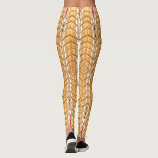 Goldener Drache Leggings (Rückseite)
