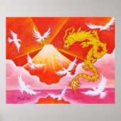 Goldener Drache★ Poster (Vorne)