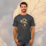 Goldener Drache T-Shirt<br><div class="desc">Viele Stile verfügbar,  versuchen Sie andere Farben mit diesem Design. Für Papa oder jemanden,  den du Liebe hast.</div>