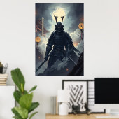 Goldener Drachenwächter Poster (Heimbüro)