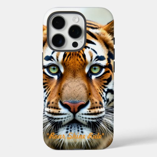 "Goldener Dschungelkönig" Case-Mate iPhone Hülle (Rückseite)