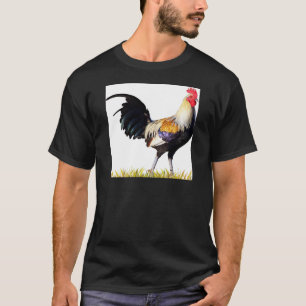 Goldener Duckwing Amerikaner-Hahn T-Shirt