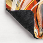 Goldener Dunkler Wirbel Mousepad (Ecke)