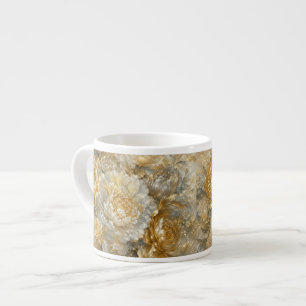 Goldener Elfenbeingarten Espressotasse