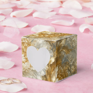 Goldener Elfenbeingarten Geschenkschachtel