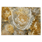 Goldener Elfenbeingarten Große Geschenktüte (Rückseite)