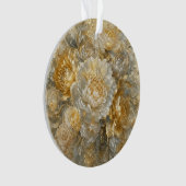 Goldener Elfenbeingarten Ornament (Vorderseite)