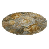 Goldener Elfenbeingarten Schneidebrett (Ecke)