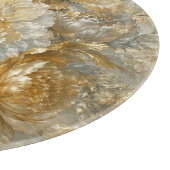 Goldener Elfenbeingarten Schneidebrett (Ecke)