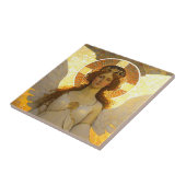 Goldener Engel Geist des Abends Fliese (Seite)