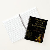 GOLDENER ENGEL INSPIRATIV NOTIZBLOCK (Innenseite)