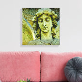 Goldener Engel Leinwanddruck (Insitu (Wohnzimmer))