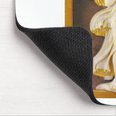 Goldener Engel Mousepad (Ecke)