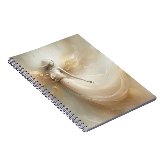 Goldener Engel Notizblock (Rechte Seite)