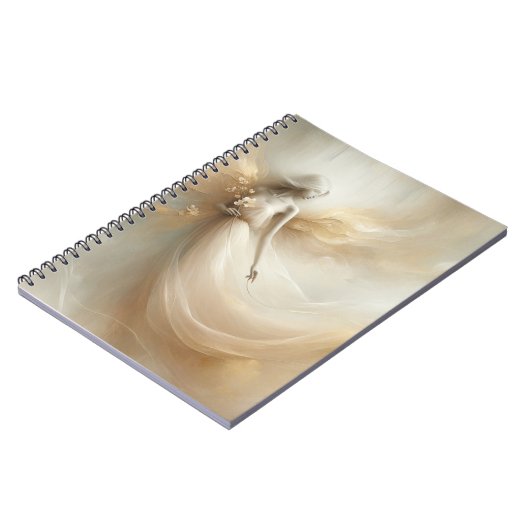 Goldener Engel Notizblock (Linke Seite)