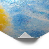 ~ Goldener Engel ~ Poster (Ecke)