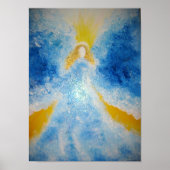 ~ Goldener Engel ~ Poster (Vorne)